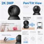 TP-Link Tapo C211 Cámara de vigilancia IP 3 MP 2K, Negro